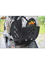Płyta pod silnik AXP Racing do Yamaha YZ250F (15-18), YZ450F (15-17) czarno-niebieska