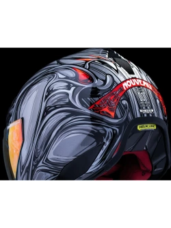Kask integralny Icon Domain Nouveau szary
