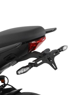 Mocowanie tablicy rejestracyjnej R&G do Triumph Tiger 660 Sport (22-24)/ 800 (25-)  czarne