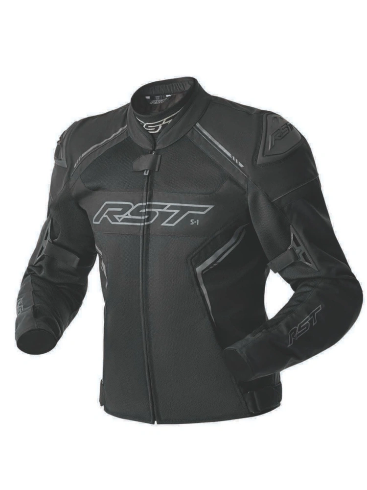Kurtka motocyklowa tekstylna RST S1 Mesh D3O czarna