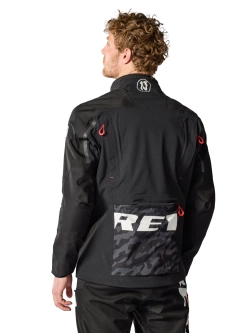 Kurtka enduro REV’IT! Vision H2O czarno-czerwona