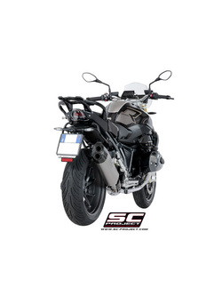 Tłumik SC-Project, Adventure, Titanium + Carbon (SLIP ON) - BMW R 1200 R / RS [17-18]