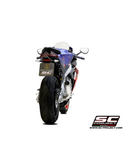 Pełny układ wydechowy 2-1 SC-Project CR-T Aprilia RS 660 (20-) tytan