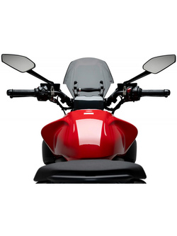 Owiewka motocyklowa turystyczna PUIG Naked New Generation Ducati Diavel V4 (24-) lekko przyciemniana