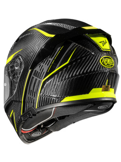 Kask integralny Premier Devil Carbon STY czarno-żółty