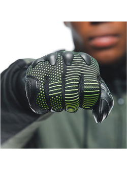 Rękawice motocyklowe Dainese Unruly Ergo-Tek czarno-zielone