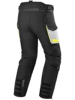 Spodnie motocyklowe tekstylne Shima Dune 2.0 G2 czarno-białe-fluo