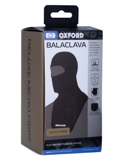 Kominiarka Oxford Deluxe z mikrofibry czarna