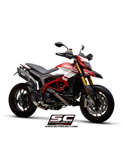 Tłumik SC-Project SC1-R Titanium / Carbon- Ducati Hypermotard 939 / SP [16-18]