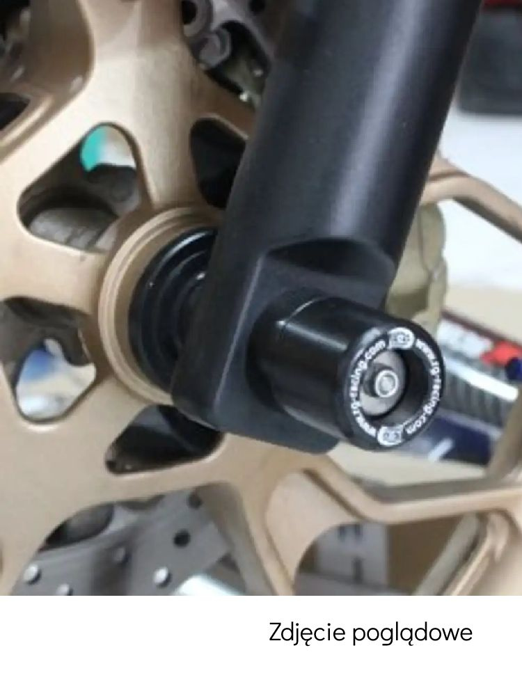 Slidery przedniego zawieszenia R&G do Yamaha R25 (14-)/ MT-25 (15-)/ R3 (15-)/ MT-03 (16-) pomarańczowe