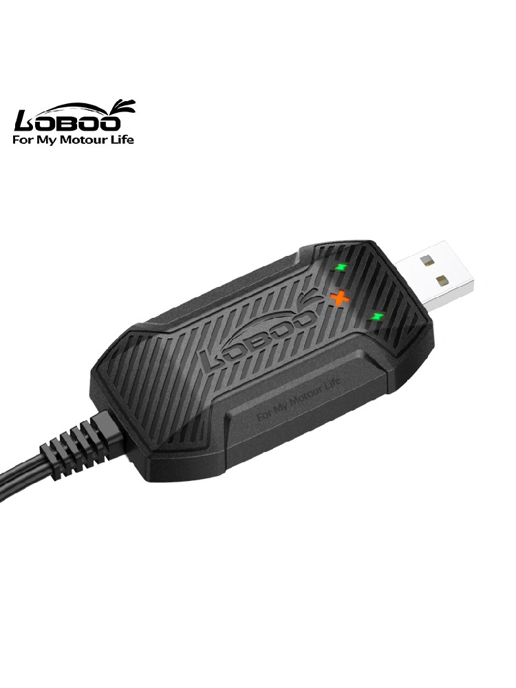 Ładowarka mini LOBOO C20 Pro do akumulatorów 12V, USB