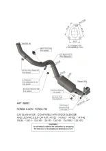 Kolektor wydechowy LeoVince Honda X-ADV 750 (17-) [bez homologacji]