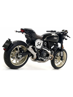 Tłumik Arrow - Ducati Monster 797 [17-18], Ducati Scrambler 800 Cafè Racer / Classic [17-20] [Pro-Race, Nichrom]