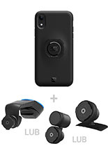 Zestaw do samochodu: etui na telefon iPhone XR + mocowanie Quad Lock