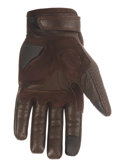 Rękawice motocyklowe Pando Moto Onyx 02 brązowe