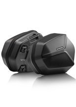 Zestaw: kufry boczne + stelaż ABS ® Aero System Sw-Motech do BMW R 1250 R (19-25) / RS (19-), R 1200 R / RS (14-18)