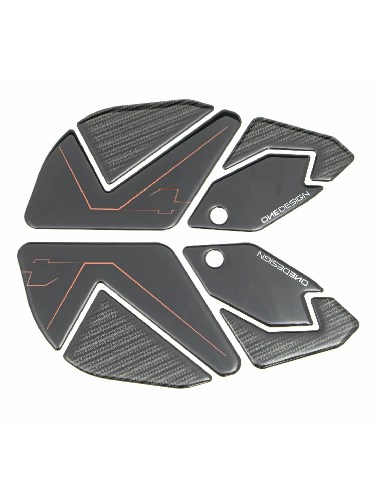 Tankpady boczne Onedesign do Ducati Panigale V4 1100/ S/ SP2 (22-23) czarne