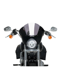 Półowiewka motocyklowa sportowa PUIG Dark Night Harley Davidson Softail Low Rider FXLR (18-20) lekko przyciemniana