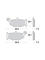KLOCKI HAMULCOWE SBS 833 LS