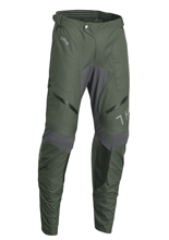 Spodnie cross Thor Terrain Over-the-Boot zielono-szare