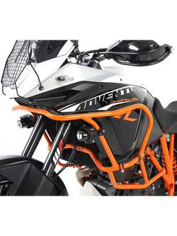 Crashbary górne Hepco&Becker KTM 1090 Adventure R [17-22] pomarańczowe 