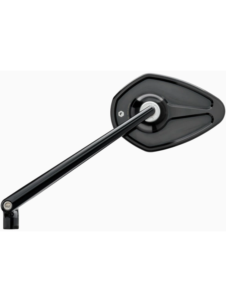 Lusterko motocyklowe uniwersalne Motogadget Mo.view Sport aluminiowe, czarne [długość ramienia: 180 mm]