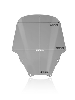 Szyba do skutera WRS Standard Honda Forza 125 (18-21), Forza 300 (18-20) przyciemniana