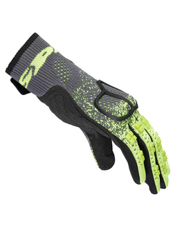 Rękawice motocyklowe Spidi Cross Knit czarno-szaro-żółte