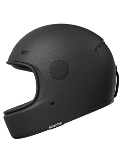 Kask integralny John Doe One Frozen Carbon czarny