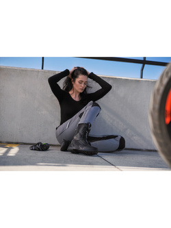 Spodnie motocyklowe damskie tekstylne Shima Jet Lady szare