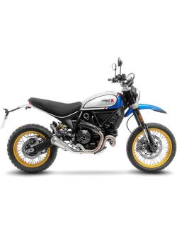 Tłumik motocyklowy LeoVince LV-10 [Slip-On, Stainless Steel] do Ducati Scrambler 800 Desert Sled (21-22)