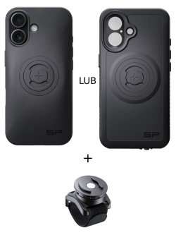 Zestaw: etui na telefon iPhone 17 + uchwyt na rzep SPC+ SP Connect