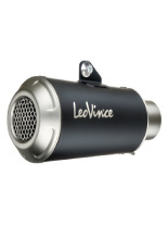 Tłumik motocyklowy LeoVince LV-10 Black Edition [Slip-On, Stainless Steel] do Benelli Leoncino/Trail (17-24)