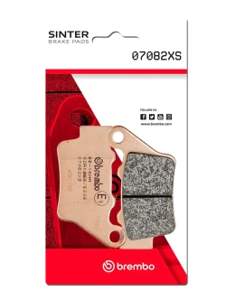 Klocki hamulcowe Brembo XS BMW C 400 GT (19-)/ X (18-)/ CE 02 (24-)/ 04 (22-) [na tył, kpl. na 1 tarczę]