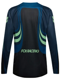 Bluza enduro Fox 180 Draft czarno-niebieska
