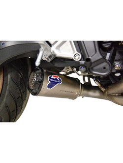 Kompletny układ wydechowy Termignoni Slip-On GP2R - RHT stal nierdzewna + kolektor do Honda CB650 R (19-20)