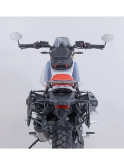 Zestaw: kufry boczne + stelaże Pro TRAX ADV SW-Motech BMW R12 G/ S (24-) srebrne [poj.: 37 + 45l]