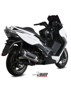 Pełny układ wydechowy z katalizatorem (Urban) MIVV do Kymco XCiting 400i (13-16)