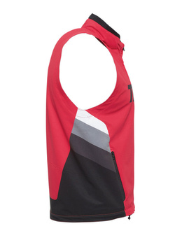 Kamizelka motocyklowa Thor Warm Up czerwono-czarna