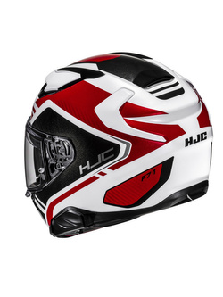 Kask integralny HJC F71 Tozz biało-czerwony