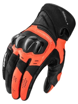 Rękawice motocyklowe Shima Spark 3.0 czarno-fluo czerwone