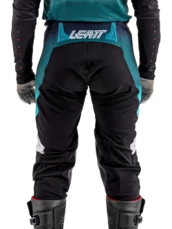 Spodnie cross damskie Leatt Moto 4.5 Marine czarno-niebiesko-białe