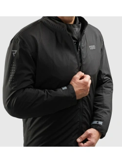 Kurtka motocyklowa tekstylna Rebelhorn Hiker IV czarno-szaro-czerwona