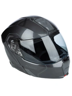 Kask szczękowy Klim GT1 Expedition Gloss czarno-szary