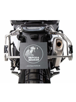 Zestaw: kufry boczne + stelaże Hepco&Becker Xplorer Cutout do Husqvarny Norden 901/Expedition (22-) czarne