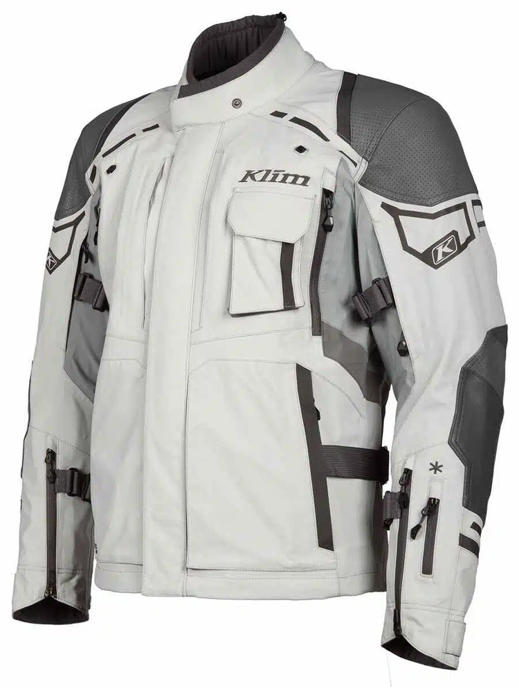 Kurtka motocyklowa tekstylna Klim Kodiak szara