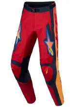 Spodnie cross Alpinestars MX Racer Hunt czerwono-szare