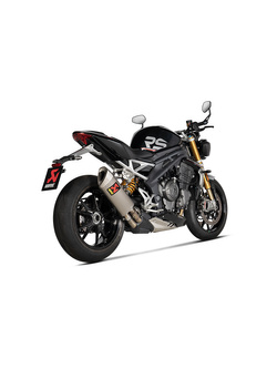 Tłumik motocyklowy Slip-On Line [Titanium] Akrapovič do Triumph Speed Triple 1200 RR (22-24)/ RS (21-24)