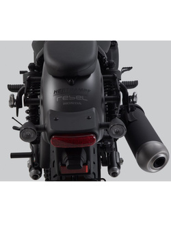 Zestaw sakw bocznych Legend Gear LH 25,5/19,5L i stelaży SLH Sw-Motech Honda CMX500 Rebel (16-)