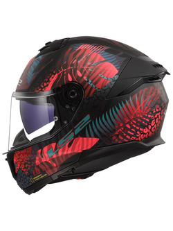 Kask integralny LS2 FF808 Stream II Jungle czarno-różowo-niebieski matowy